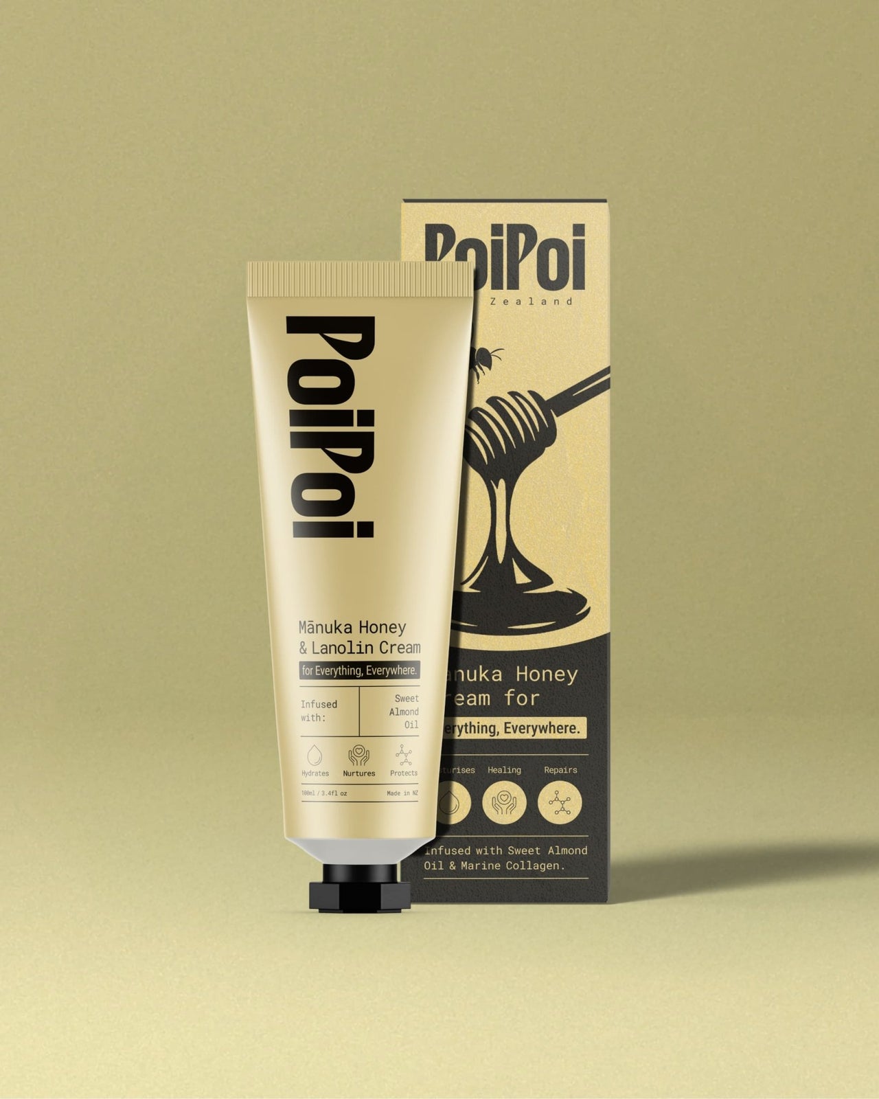 Mānuka Honey & Lanolin Cream - Cream - PoiPoi