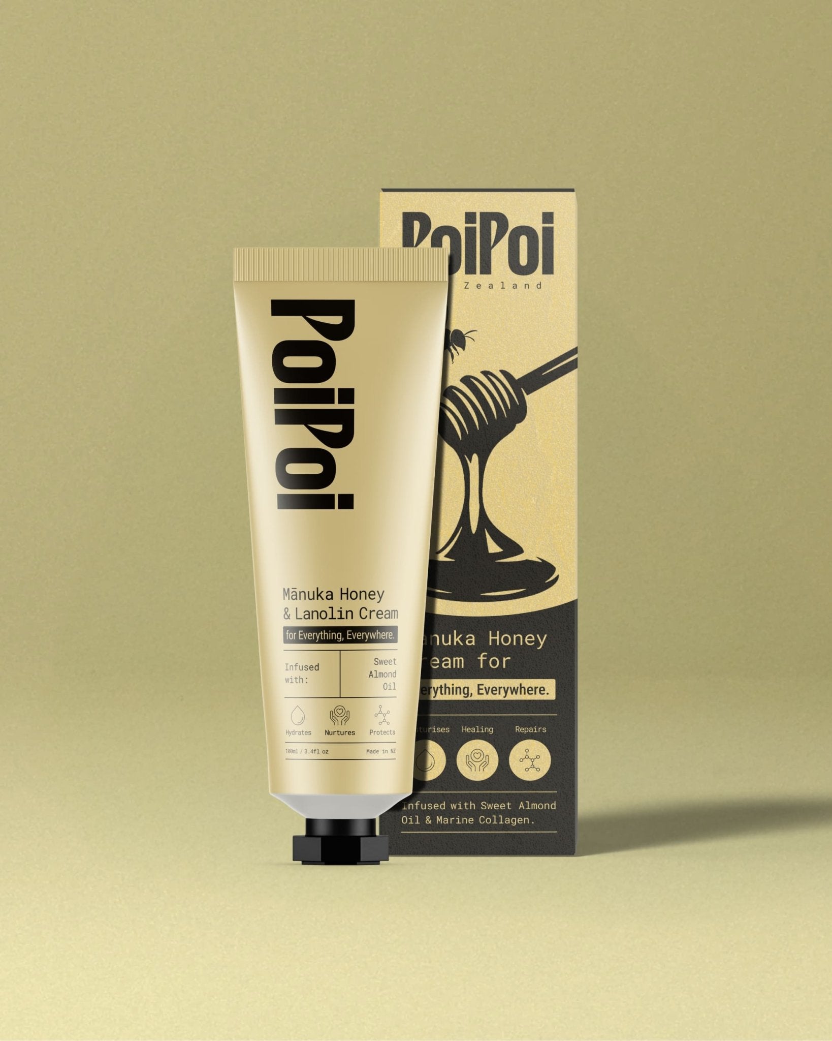 Mānuka Honey & Lanolin Cream - Cream - PoiPoi